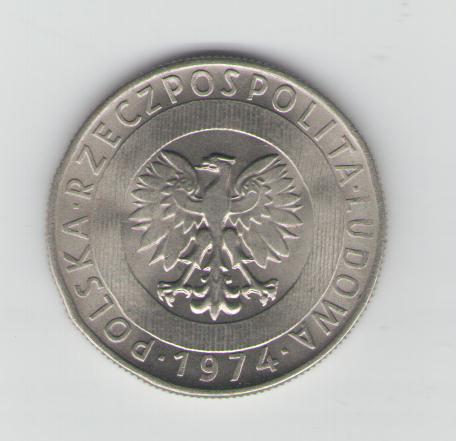  20 Zloty Polen 1974 unzirkuliert (k116)   