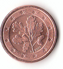 Deutschland (D099) 1 Cent 2004 A siehe scan