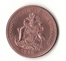 1 cent Bahamas 1998 (F399)   