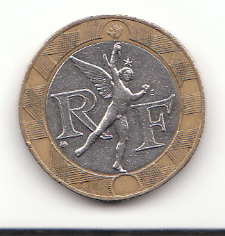  10 Francs Frankreich 1989  (G290)   