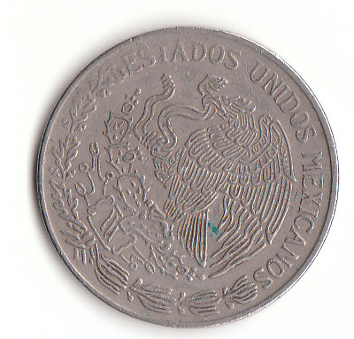  1 Peso Mexiko 1975 (G317)   