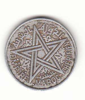  2 Francs Marokko 1370 (1951) (G368)   