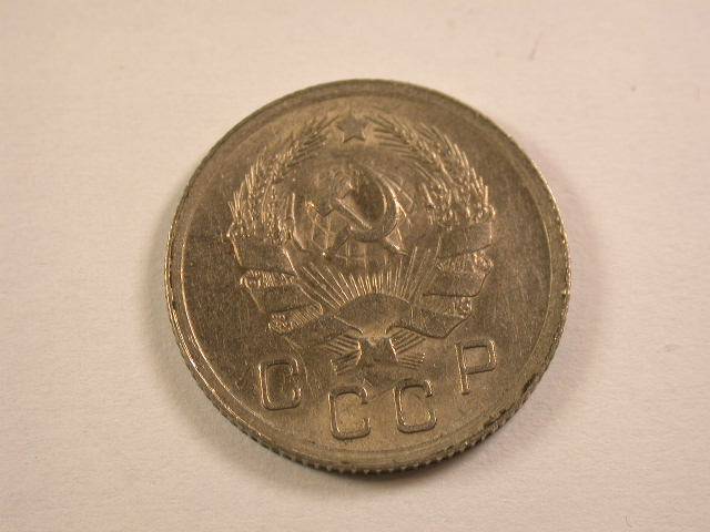  13006 UDSSR Russland 10 Kopecken 1936 in vz-st   