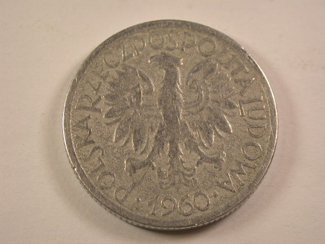  13006 Polen  2 Zloty 1960 in ss   