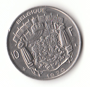  10 Francs Belgique 1970 ( G415 )   