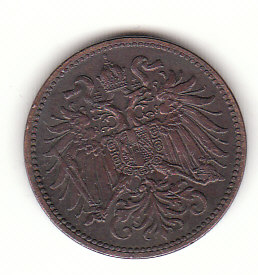  2 Heller Österreich 1909(G433 L )   