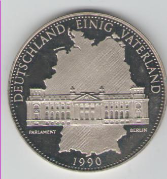  Medaille auf das 40 jährige Bestehen der Bundesrepublik Deutschland(k139)   