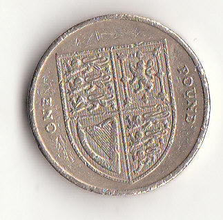  1 Pound Großbritannien 2008 (G453)   
