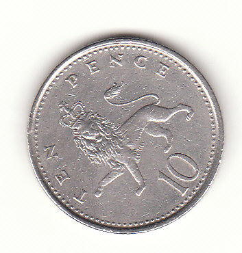  10 Pence Großbritannien 1992 (G463)   