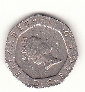  20 Pence Großbritannien 1989 (G467)   