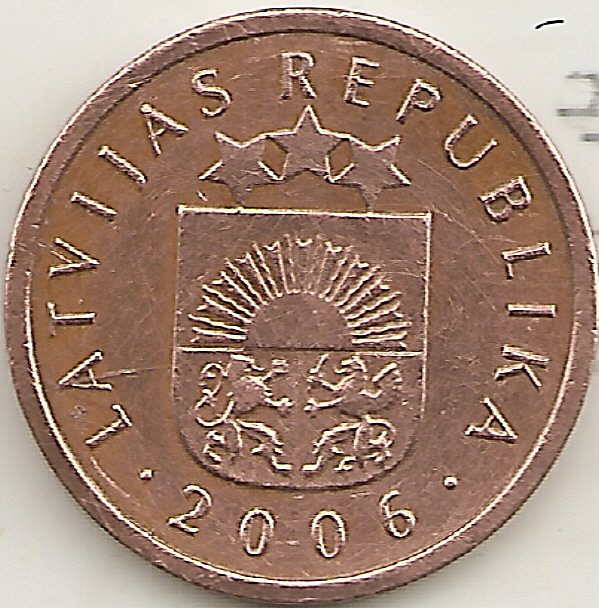Lettland, 2 Santimi, 2006, SS