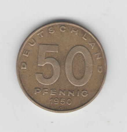  50 Pfennig DDR 1950 A(J1504)(k212)   