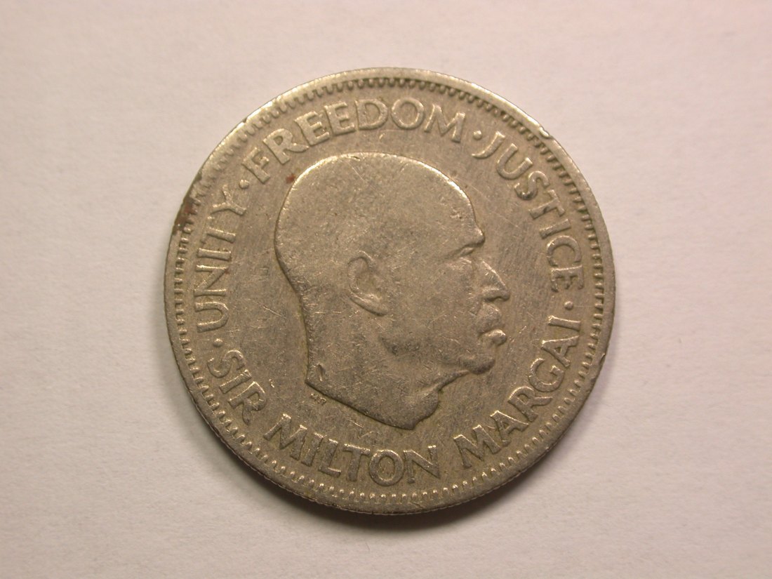  13207 Sierra Leone  10 Cents  1964 in ss Orginalbilder   