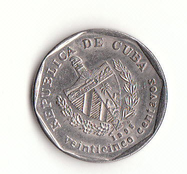  25 Centavos Kuba 1998 (F943)   