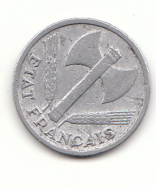  1 Francs Frankreich 1942 (G573)   