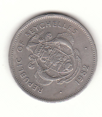  1 Ruppe Seschellen /Seychelles 1982  (G587)   