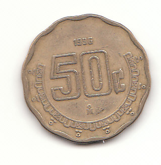  50 Centavos Mexiko 1996 (G599)   