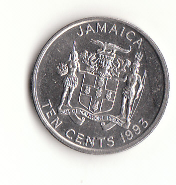  10 Cent Jamaica 1993 Paul Bogle (G321)   