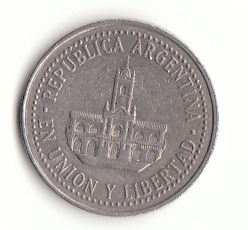  25 Centavos Argentinien 1996 (G944)   