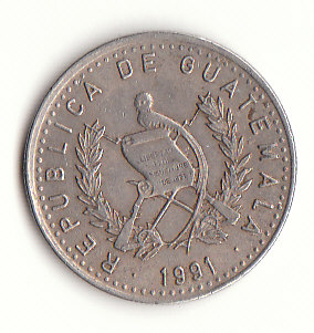  10 Centavos Guatemala 1991 (F707)   
