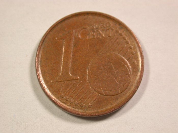  14103 Belgien  1 Cent 1999 in f.st/ST Orginalbilder   