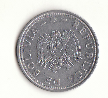  50 Centavos Bolivien 2008 (G621)   