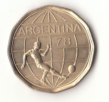  50 Pesos Argentinien 1977 (G633)   