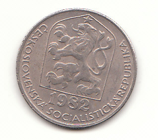  50 Heller  Tschechoslowakei 1982(G677)   