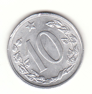  10 Heller  Tschechoslowakei 1970 (G686)   