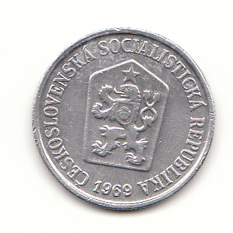  10 Heller  Tschechoslowakei 1969 (G690)   