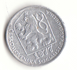  10 Heller  Tschechoslowakei 1977 (G692)   