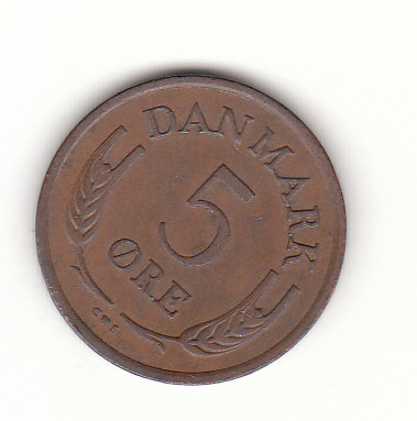  5 Öre Dänemark 1963 (G752)   