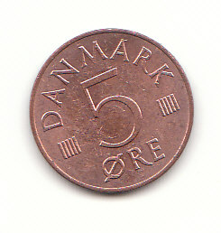  5 Öre Dänemark 1987 (G755)   
