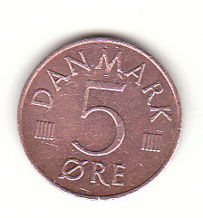  5 Öre Dänemark 1987 (G762)   