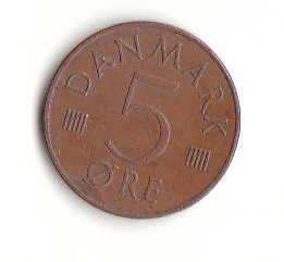  5 Öre Dänemark 1974 (G764)   