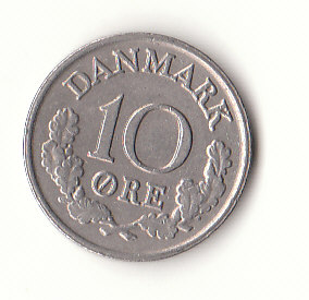  10 Ore Dänemark 1967 (G773)   