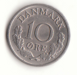  10 Ore Dänemark 1965 (G780)   