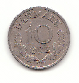  10 Ore Dänemark 1970 (G782)   