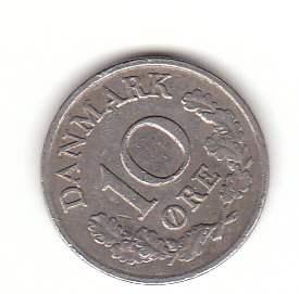  10 Ore Dänemark 1962 (G788)   