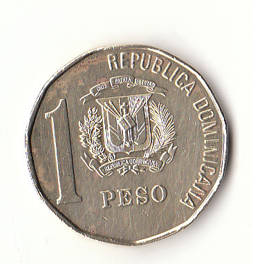  1 Peso Dominikanische Republik 1993 (G892)   