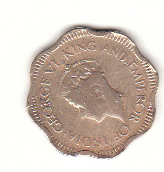  10 Cent Sri Lanka 1944 (G312)   