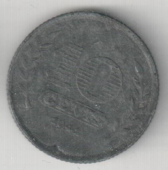  Niederlande 10 Cent 1941 ss+ Zn   