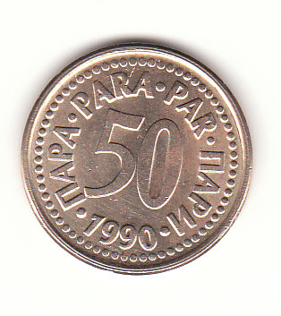  50 Para Jugoslawien 1990 (G901)   