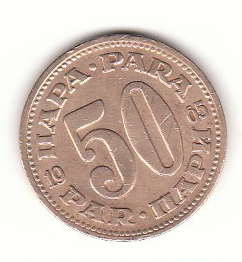  50 Para Jugoslawien 1965 (G904)   