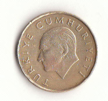  500 Lira Türkei 1989 (G957)   