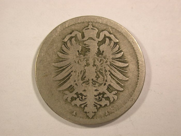  14301 KR 10 Pfennig 1875 A in schön Orginalbilder   
