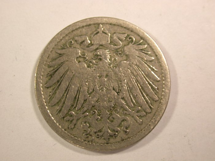  14301 KR 10 Pfennig 1893 A in ss Orginalbilder   