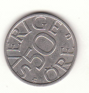  50 Öre Schweden 1984 (G991)   
