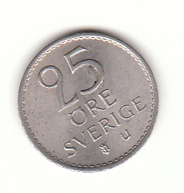  25 Öre Schweden 1967 (G994)   