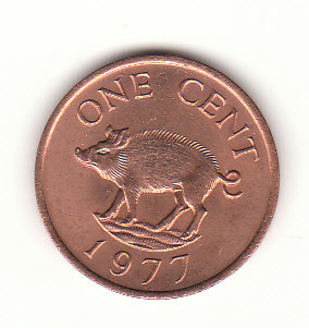  1 Cent Bermuda 1977 (H006)   